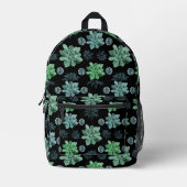 Botanischer Garten Bedruckter Rucksack (Vorderseite)