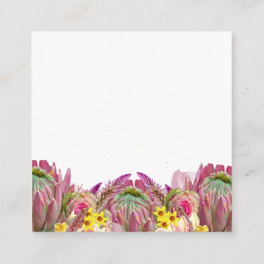 Botanischer Garten Begleitkarte (Rückseite)