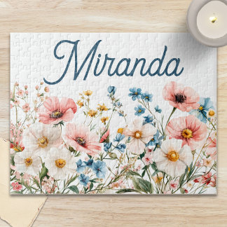 Botanischer Garten Benutzerdefinierter Name Cottag Puzzle