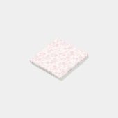 Botanischer Garten Blassrosa - Neutral Post-it Klebezettel (angewinkelt)