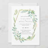 Botanischer Garten Blätter Grüne Hochzeit (Vorderseite)