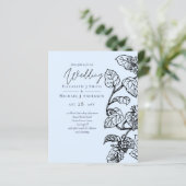 Botanischer Garten Blätter Hochzeit (Stehend Vorderseite)