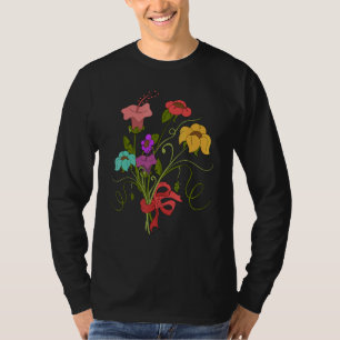 Botanischer Garten Blume Blüten Wildblume Botani T-Shirt