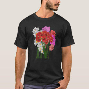 Botanischer Garten Blumenblüten Natur Wildblume Bo T-Shirt