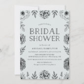 Botanischer Garten | Brautdusche Einladung (Vorderseite)