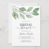 Botanischer Garten Bridal Dusche Einladung (Vorderseite)