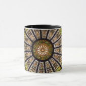 Botanischer Garten Daniels Stowe - Buntglas Tasse (Zentrum)