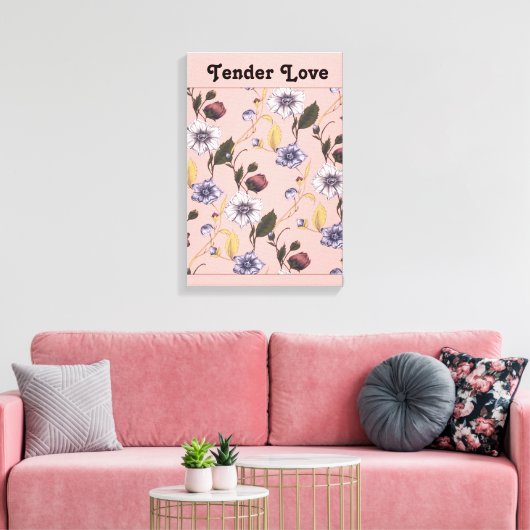 Botanischer Garten der Mutter Leinwanddruck (Insitu (Wohnzimmer))