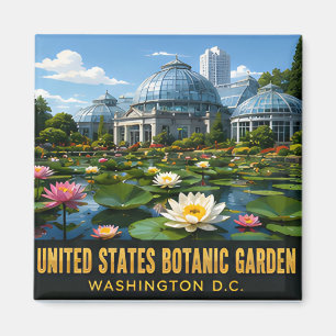 Botanischer Garten der Vereinigten Staaten Washing Magnet