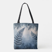 Botanischer Garten Fern Tote Tasche (Rückseite)