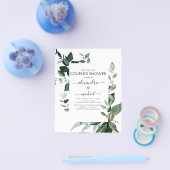 Botanischer Garten Foliage Dusche des Haushalts Flyer (Einzeln)