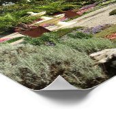 Botanischer Garten Foto Poster (Ecke)