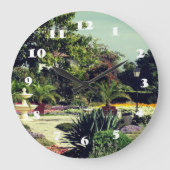 Botanischer Garten Foto Uhr (Vorderseite)