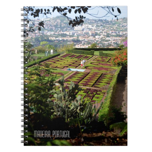 Botanischer Garten Funchal Madeira Portugal Notizblock (Vorderseite)