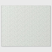 Botanischer Garten Gedämpfter Salbei - Neutral  Geschenkpapier (Flach)