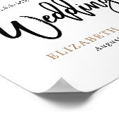 Botanischer Garten Herzlich willkommen bei unserem Poster (Ecke)