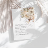 Botanischer Garten Hochzeit im Herbst Einladung