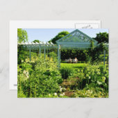 Botanischer Garten im Hafen von Snug Postkarte (Vorne/Hinten)