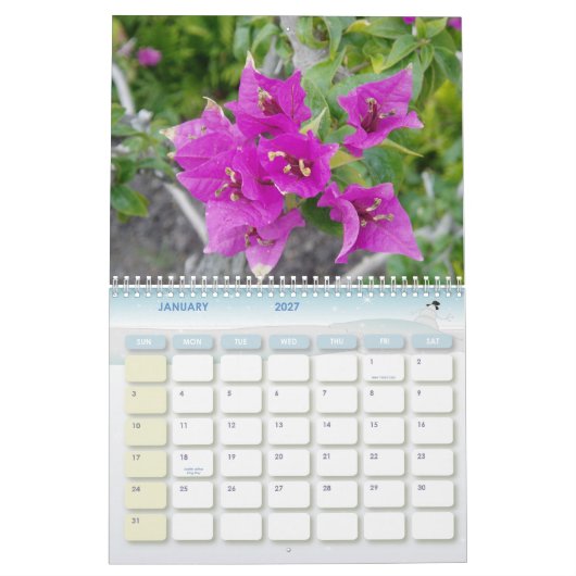 Botanischer Garten-Kalender Kalender (Jan 2027)