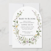 Botanischer Garten Kleiner in der Blütendusche Einladung (Vorderseite)