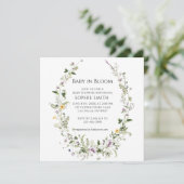 Botanischer Garten Kleiner in der Blütendusche Einladung (Stehend Vorderseite)