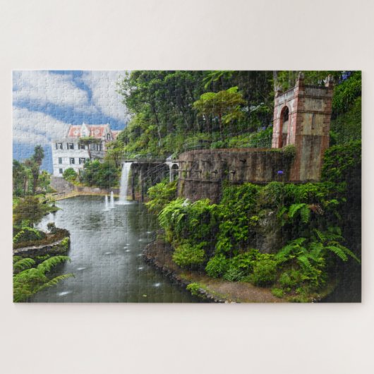 Botanischer Garten Madeira Das Real Portugal Puzzle (Horizontal)