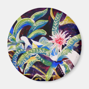 Botanischer Garten Magnet