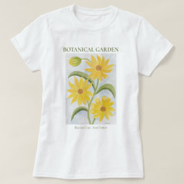 Botanischer Garten Maximilian Sonnenblume T-Shirt