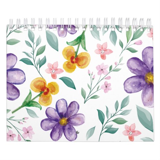 Botanischer Garten mit Blumen 2026 Kalender (Titelbild)