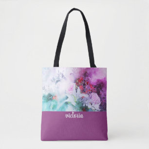 Botanischer Garten-Monogramm Tasche
