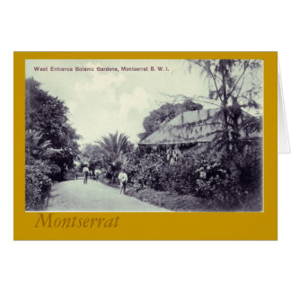 Botanischer Garten, Montserrat