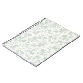 Botanischer Garten Mutes Sage - Neutral Notizblock (Linke Seite)