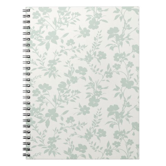 Botanischer Garten Mutes Sage - Neutral Notizblock (Vorderseite)