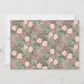 Botanischer Garten Neujahr | Fotokarte Feiertagskarte (Rückseite)