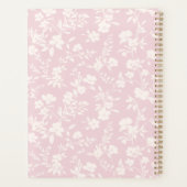 Botanischer Garten Neutral - Blassrosa Planer (Rückseite)