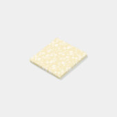 Botanischer Garten Neutral - Buttercreme Post-it Klebezettel (angewinkelt)