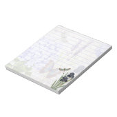 Botanischer Garten Notizblock (Rotiert)