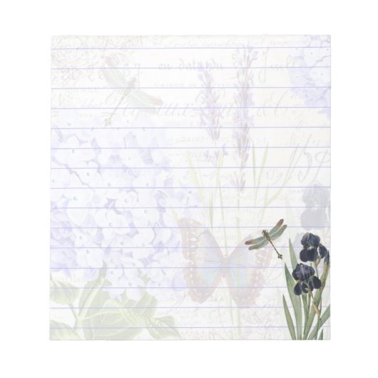 Botanischer Garten Notizblock (Vorderseite)