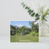 Botanischer Garten Postkarte (Stehend Vorderseite)