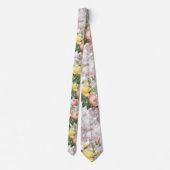 Botanischer Garten Rose Krawatte (Rückseite)