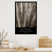 Botanischer Garten San Francisco #1 Poster (Küche)