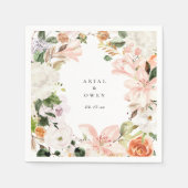 Botanischer Garten Serviette (Vorderseite)