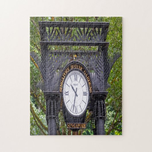 Botanischer Garten Singapur. Puzzle (Vertikal)