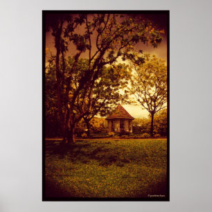 Botanischer Garten Singapurs Poster