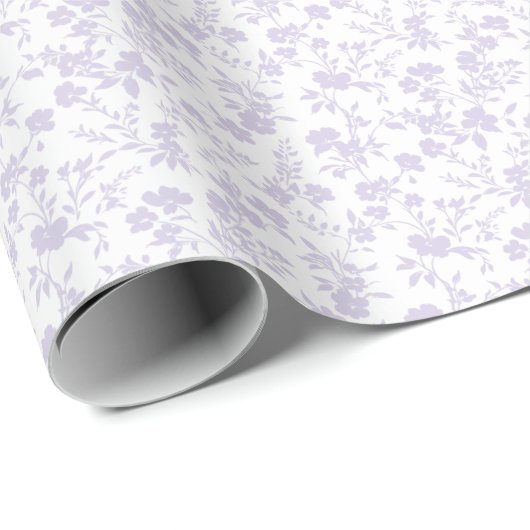 Botanischer Garten Staubiger Lavendel - Neutral - Geschenkpapier (Rolleneckpunkt)