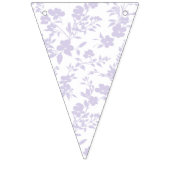Botanischer Garten Staubiger Lavendel - Neutral Wimpelkette (Dritte Fahne)