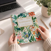 Botanischer Garten Stil Personalisiert Planer