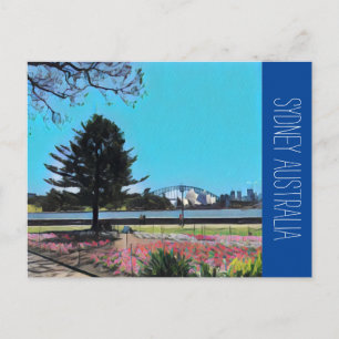 Botanischer Garten Sydney Postkarte