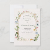 botanischer Garten Tropisches Grünes Party Einladung (Vorderseite)