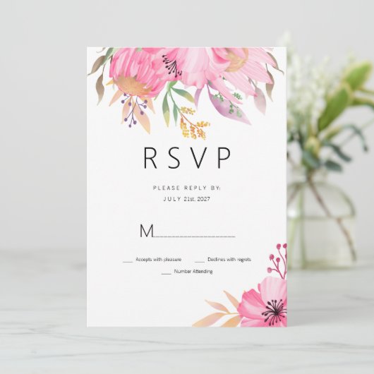 Botanischer Garten UAWG Einladung (Stehend Vorderseite)